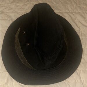 Black Wide Brim Hat